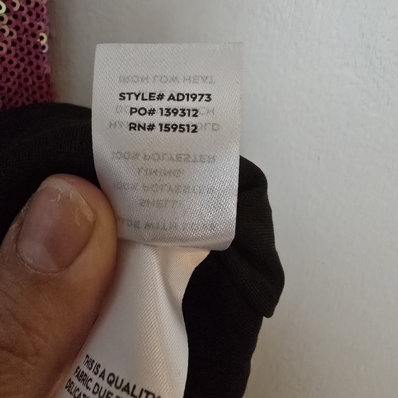 Lulu's Glam Diva Iridescent Hot Pink Sequin Lace-Up Maxi Dress - Picture 9 of 9